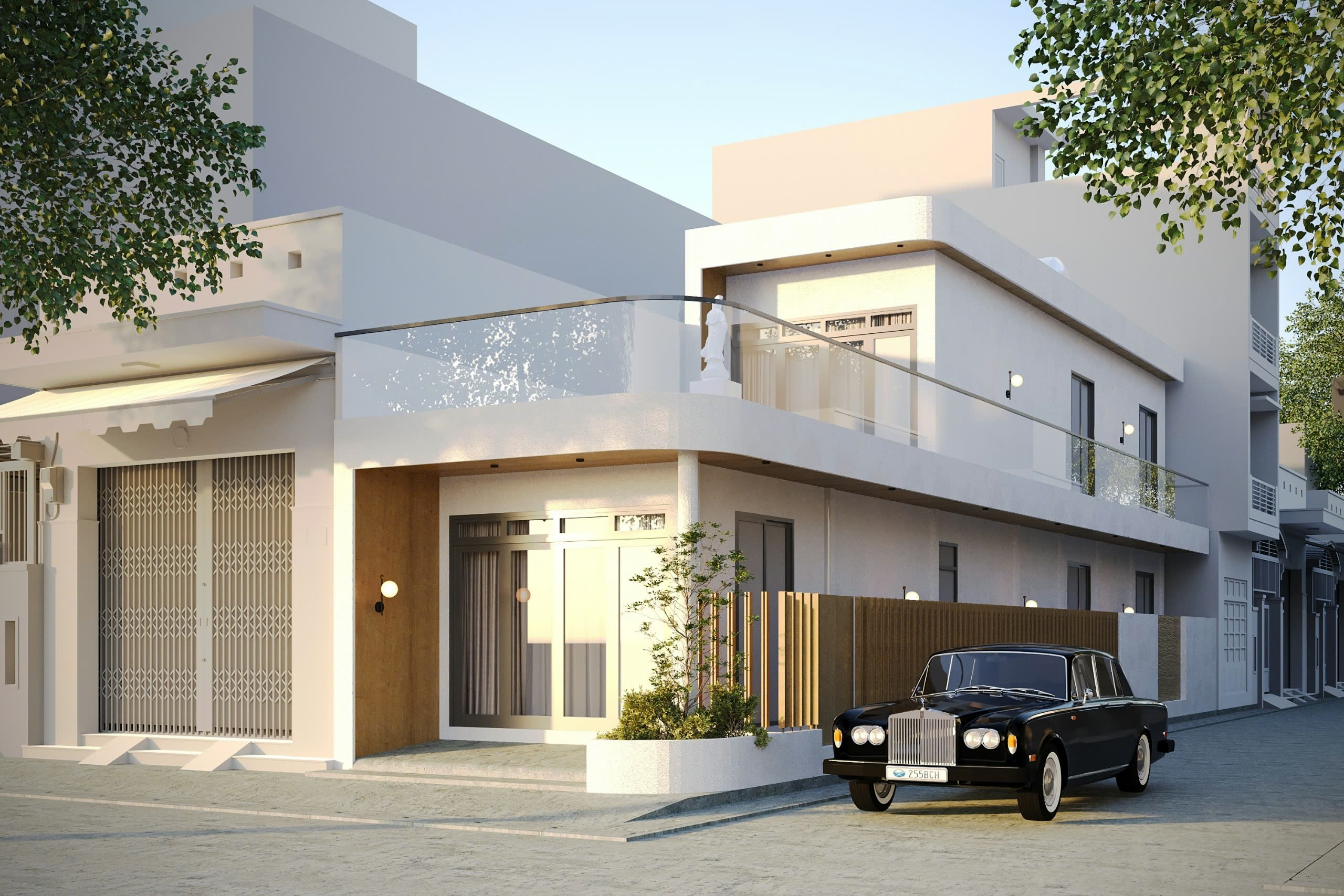 Nhà phố hiện đại