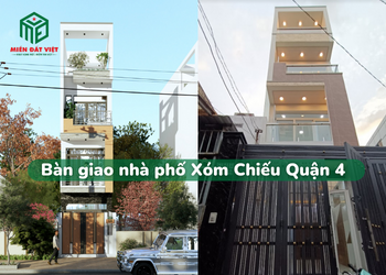 Bàn giao nhà phố Xóm Chiếu Quận 4