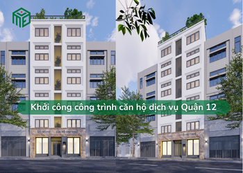 Khởi công công trình căn hộ dịch vụ quận 12