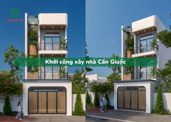 Khởi công xây nhà Cần Giuộc